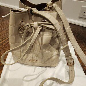 New Furla mini constanza drawstring bag